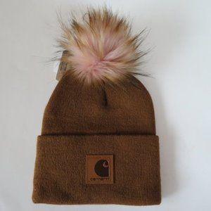 Carhartt Beanie Handmade in USA Pom